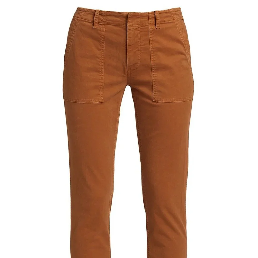 Nili Lotan Jenna Cargo Pants | SIZE 2 | Rust/Maple - Picture 2 of 8